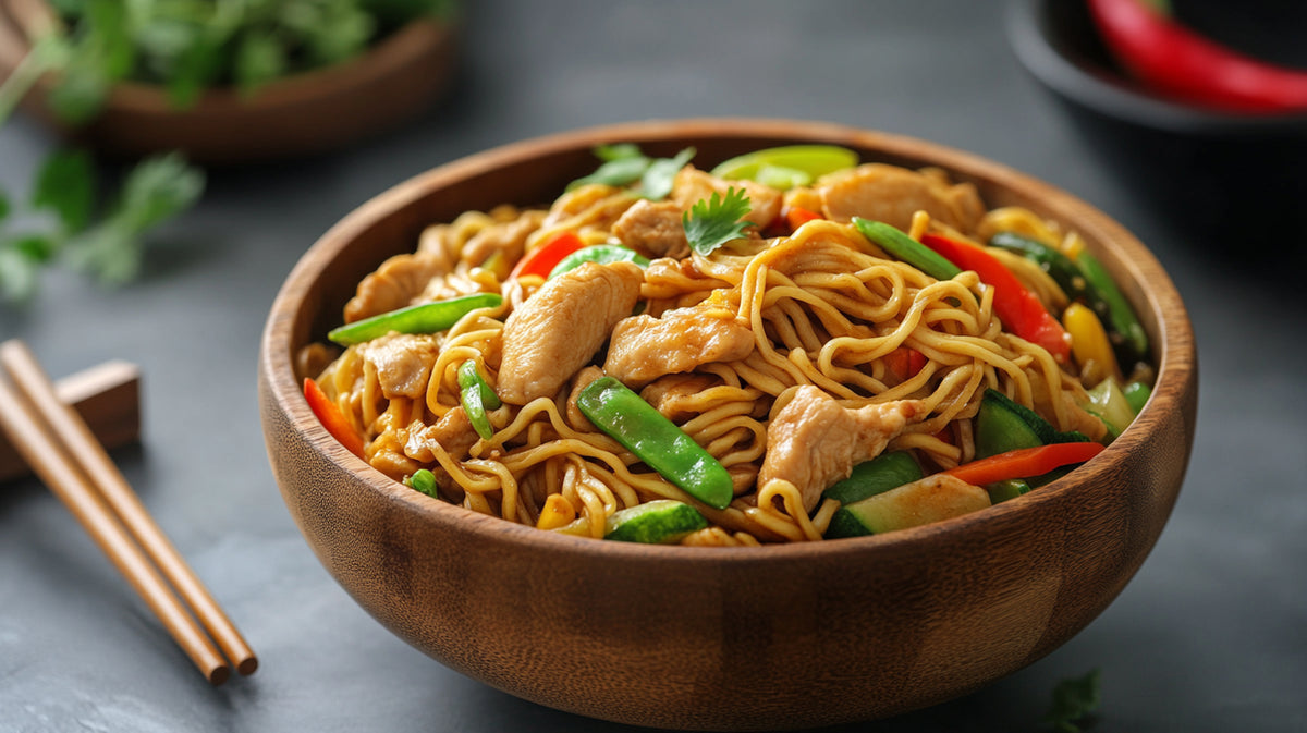 Chicken Chow Mein Protein Bowl