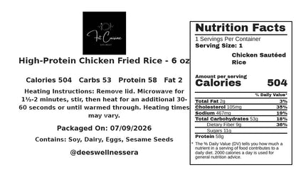 High-Protein Chicken Fried Rice
