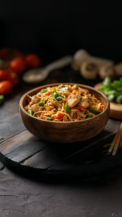 Chicken Chow Mein Protein Bowl
