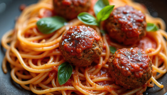 Italian Turkey Meatball Protein Spaghetti