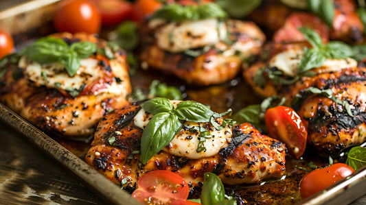 Chicken Caprese Protein Bowl
