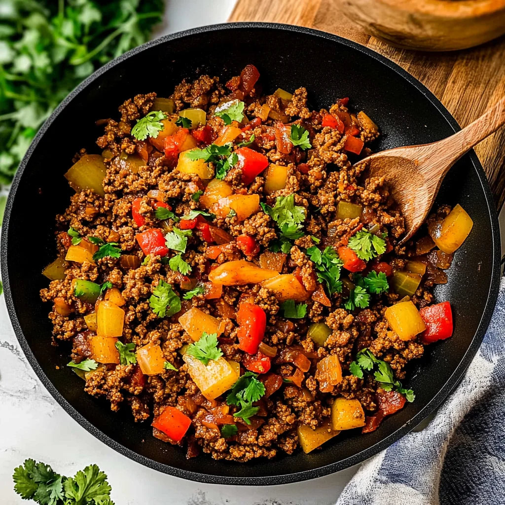 Mexican Turkey Picadillo