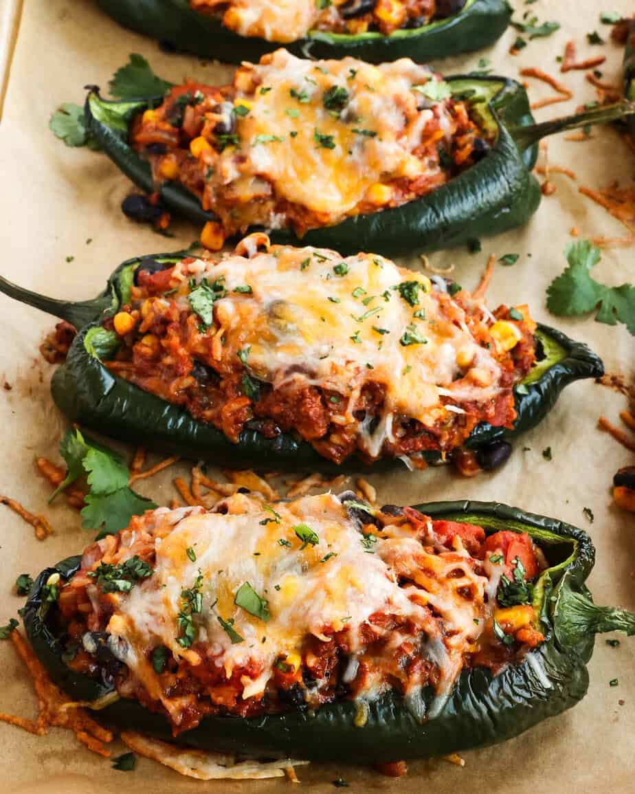 Turkey Picadillo Chile Relleno Bowl