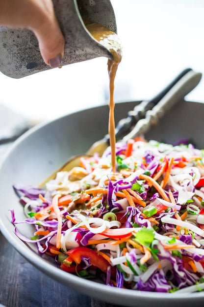 Cold Thai Chicken Noodle Salad