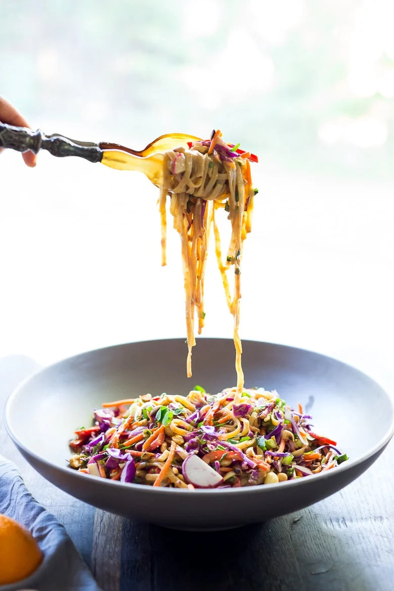 Cold Thai Chicken Noodle Salad